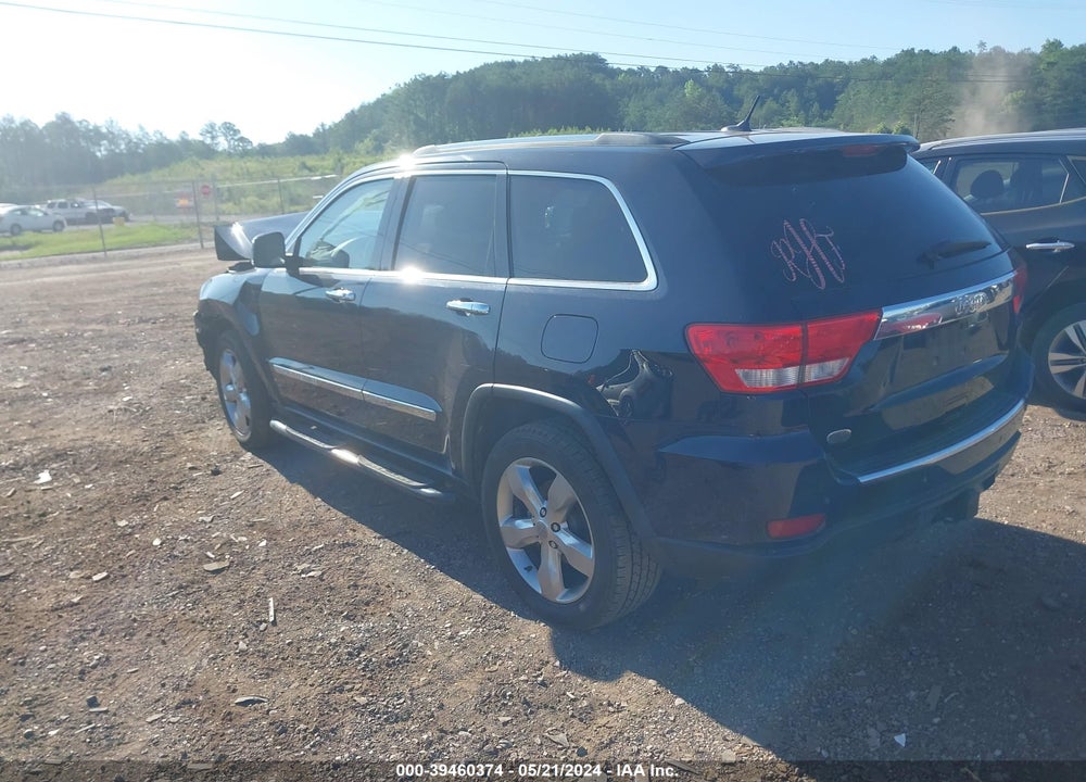 2013 JEEP GRAND CHEROKEE OVERLAND VIN: 1C4RJECG1DC526376