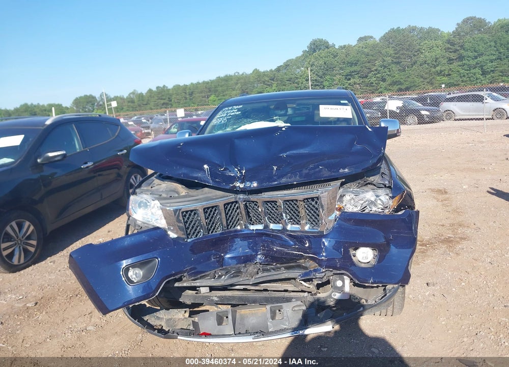 2013 JEEP GRAND CHEROKEE OVERLAND VIN: 1C4RJECG1DC526376