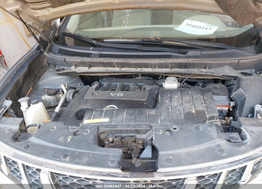 2011 NISSAN MURANO VIN: JN8AZ1MW5BW151709