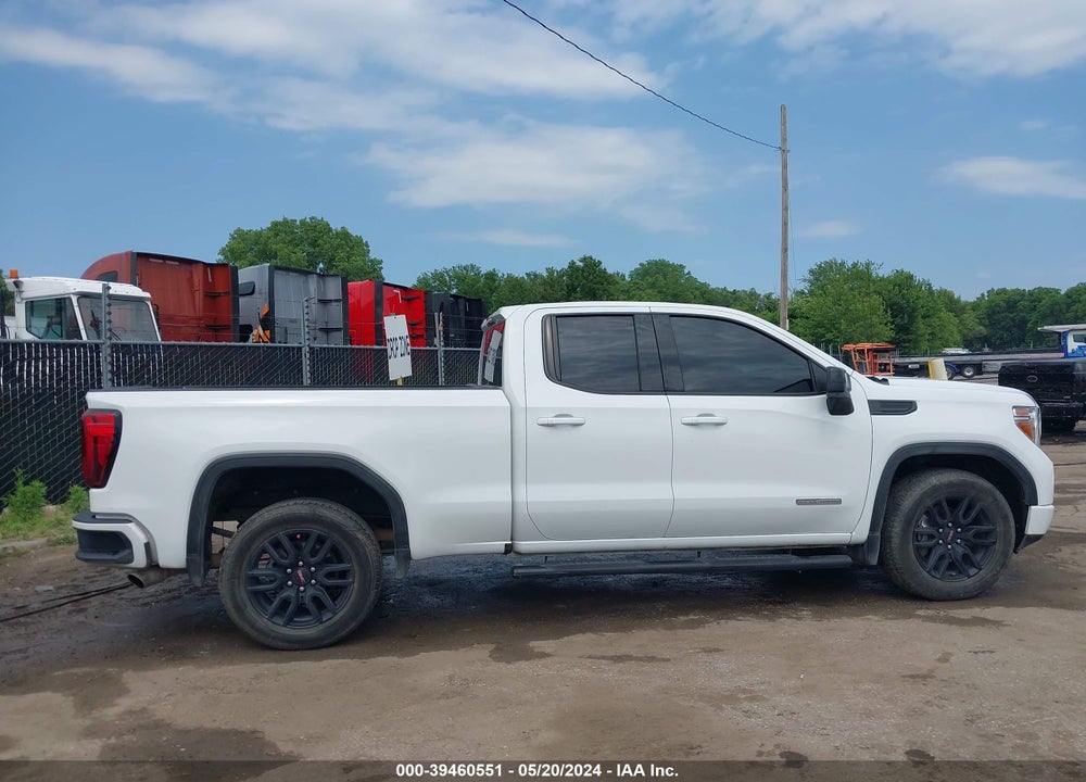 2022 GMC SIERRA 1500 LIMITED 2WD DOUBLE CAB STANDARD BOX ELEVATION VIN: 1GTR8CEK8NZ225605