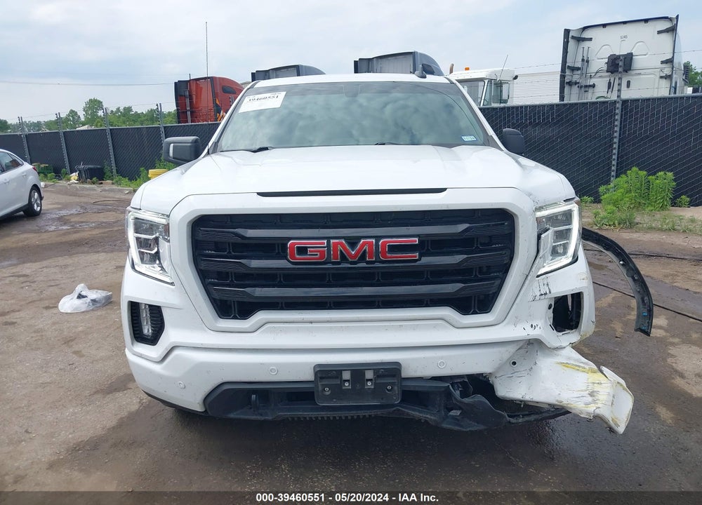 2022 GMC SIERRA 1500 LIMITED 2WD DOUBLE CAB STANDARD BOX ELEVATION VIN: 1GTR8CEK8NZ225605