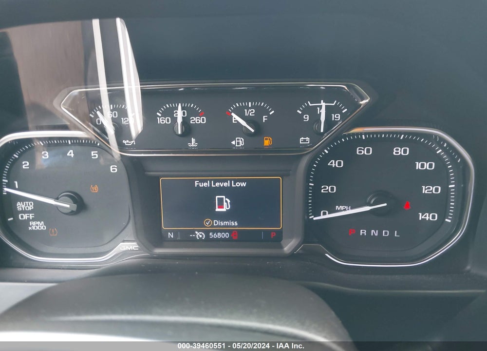 2022 GMC SIERRA 1500 LIMITED 2WD DOUBLE CAB STANDARD BOX ELEVATION VIN: 1GTR8CEK8NZ225605
