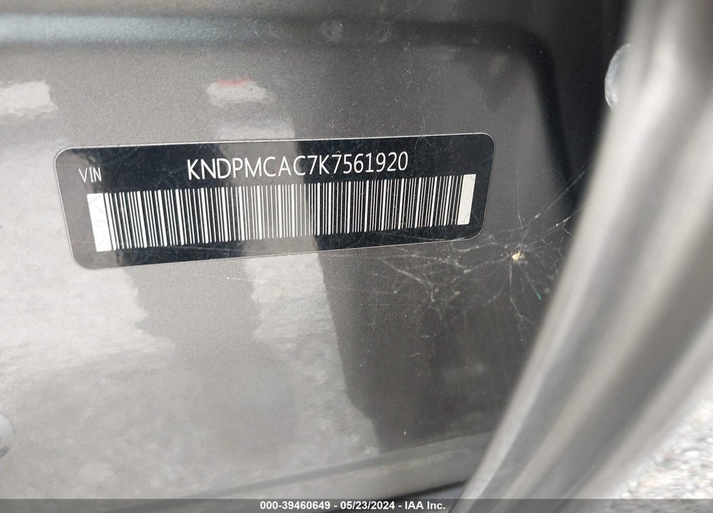 2019 KIA SPORTAGE LX VIN: KNDPMCAC7K7561920