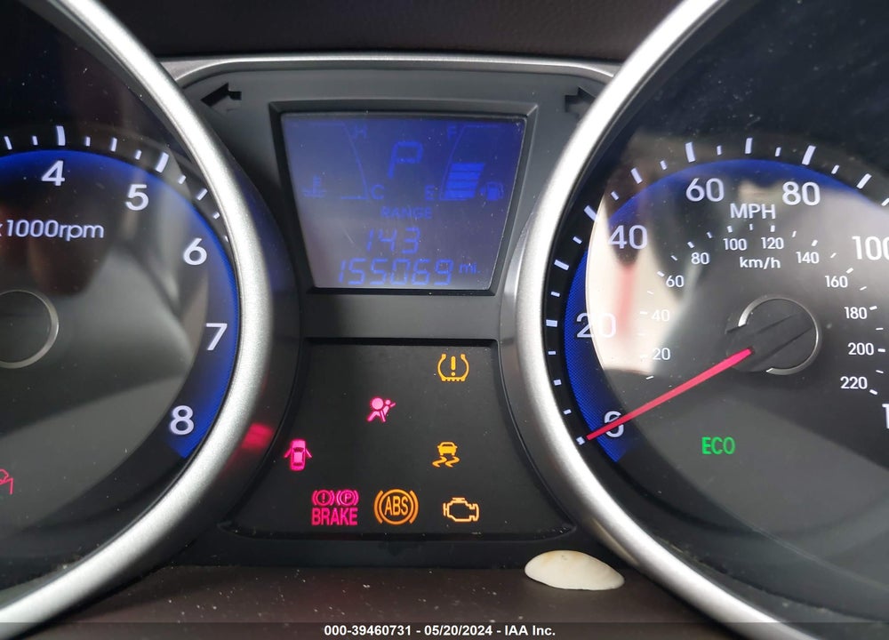 2013 HYUNDAI TUCSON LIMITED VIN: KM8JU3AC5DU675243