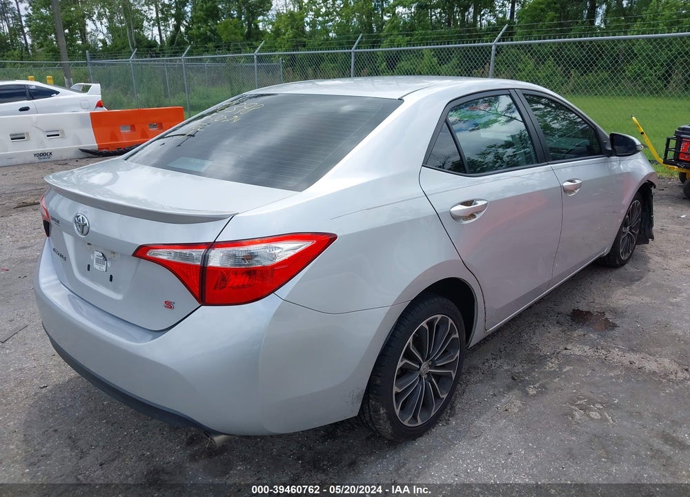 2014 TOYOTA COROLLA S PLUS VIN: 2T1BURHE4EC084676