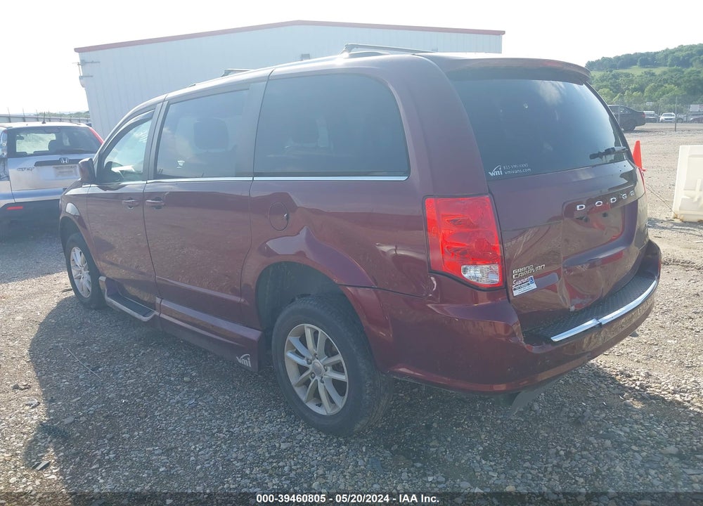 2019 DODGE GRAND CARAVAN SXT VIN: 2C4RDGCG6KR556674
