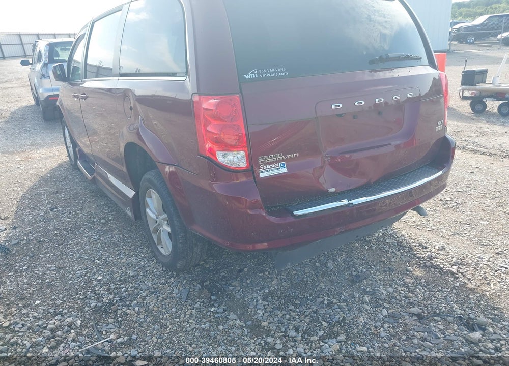 2019 DODGE GRAND CARAVAN SXT VIN: 2C4RDGCG6KR556674