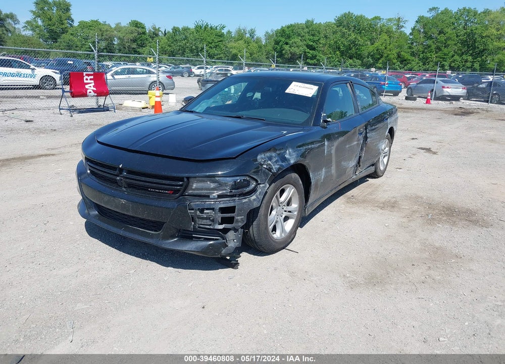 2019 DODGE CHARGER SXT RWD VIN: 2C3CDXBG3KH696070