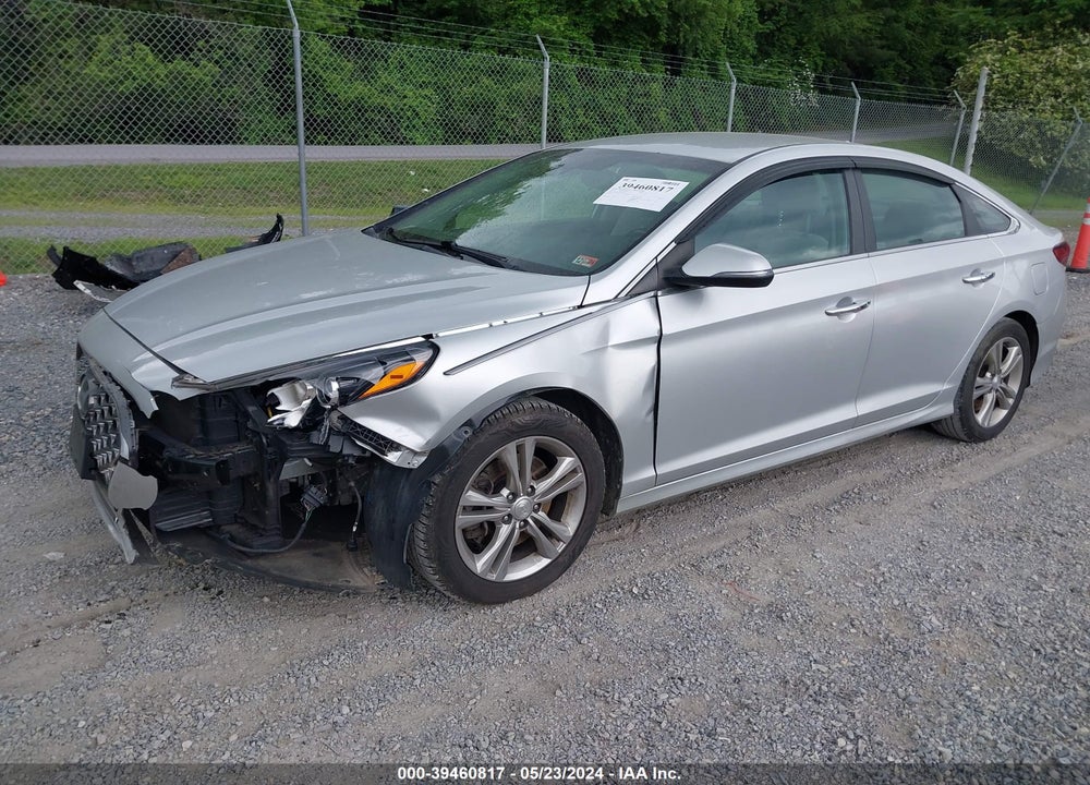2018 HYUNDAI SONATA SEL VIN: 5NPE34AF9JH725009