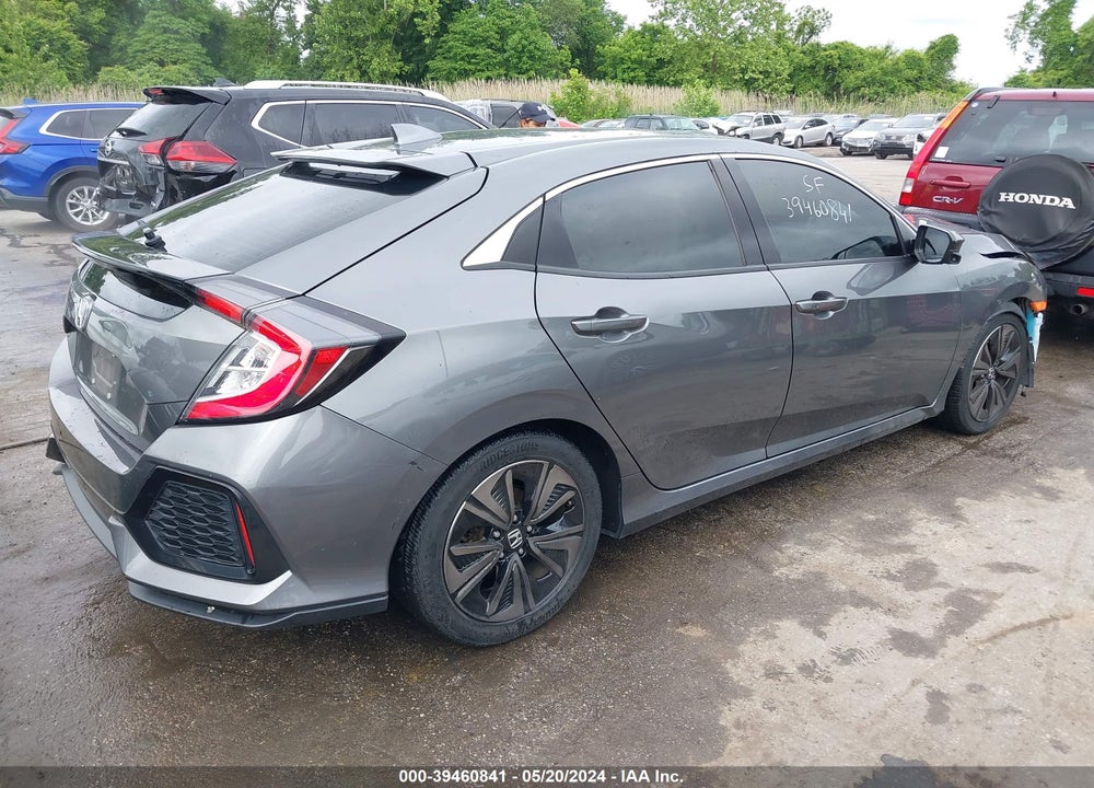 2018 HONDA CIVIC EX VIN: SHHFK7H50JU406570