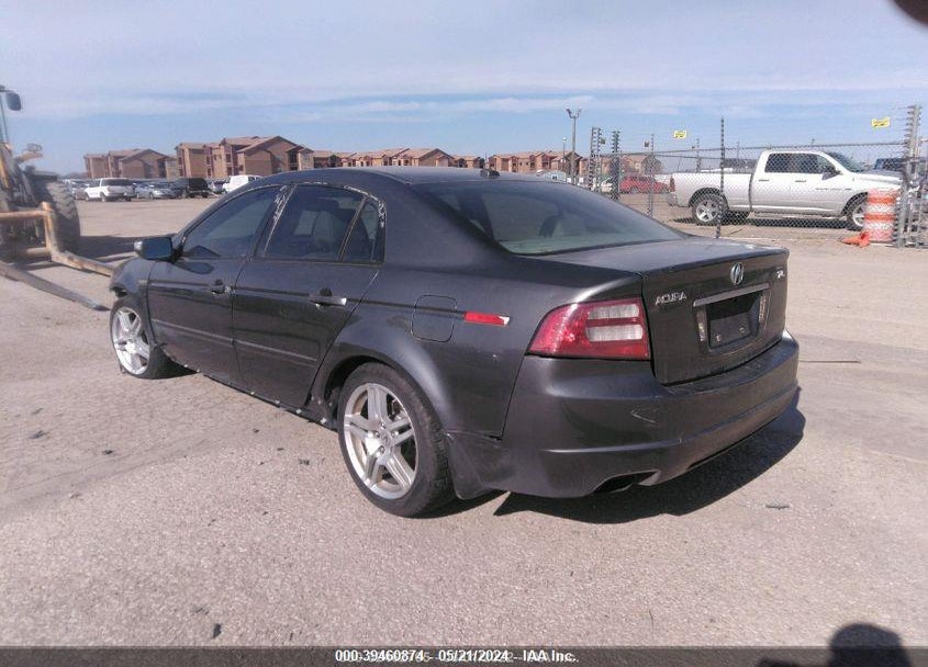 2008 ACURA TL 3.2 VIN: 19UUA66238A016730