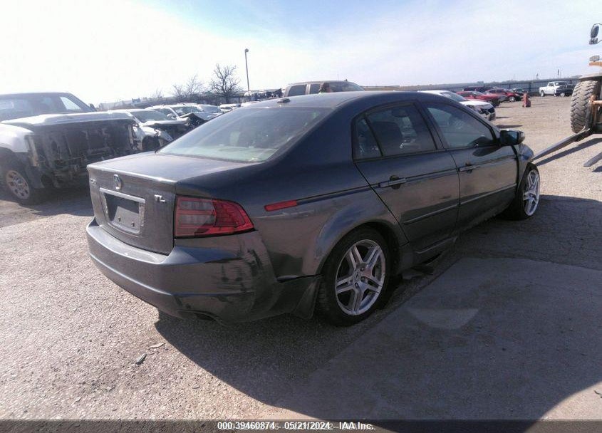 2008 ACURA TL 3.2 VIN: 19UUA66238A016730