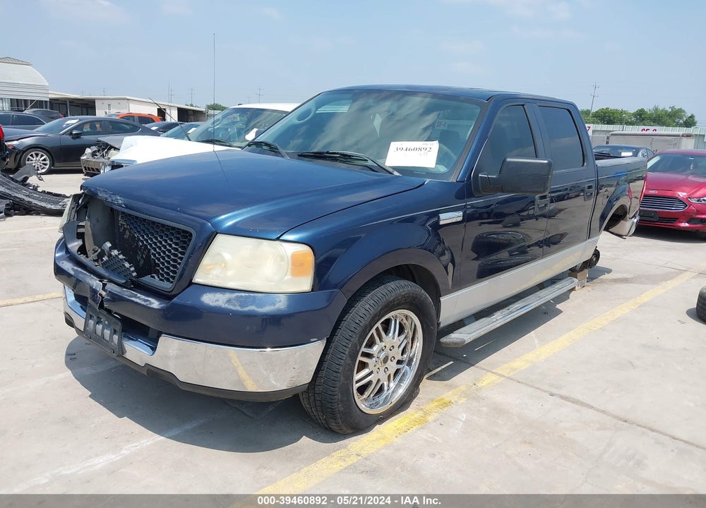 2005 FORD F-150 XLT VIN: 1FTRW12W35FB40710