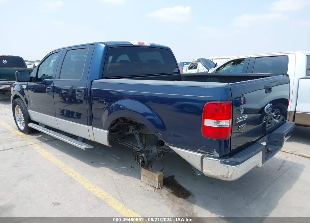 2005 FORD F-150 XLT VIN: 1FTRW12W35FB40710