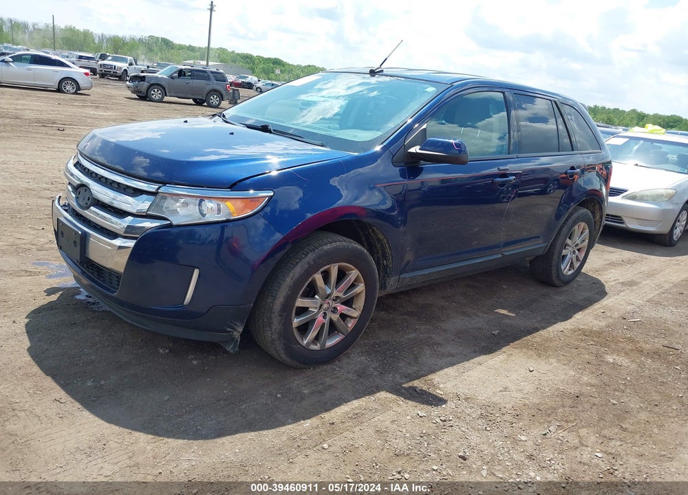 2012 FORD EDGE SEL VIN: 2FMDK3JC9CBA69127