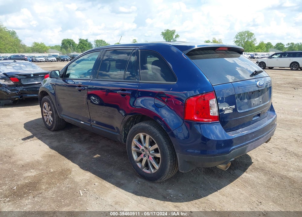 2012 FORD EDGE SEL VIN: 2FMDK3JC9CBA69127