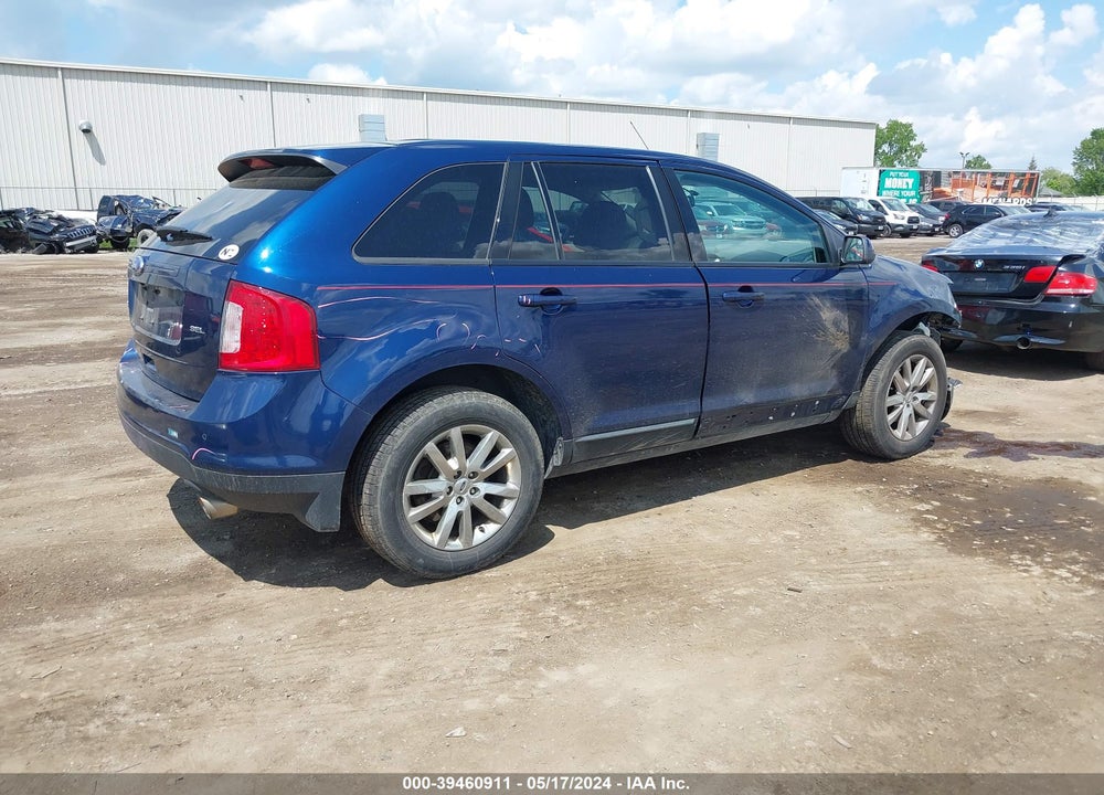 2012 FORD EDGE SEL VIN: 2FMDK3JC9CBA69127
