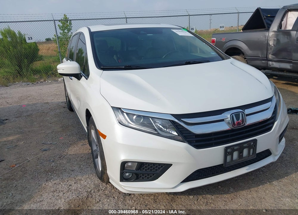 2020 HONDA ODYSSEY EX-L/EX-L W/NAVI RES VIN: 5FNRL6H77LB046532