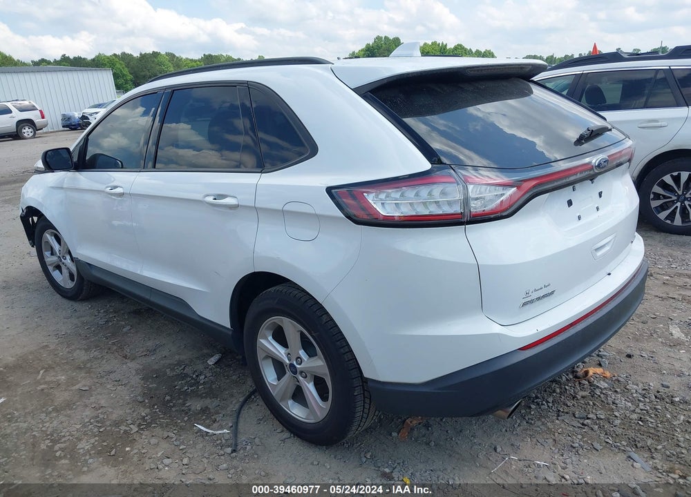 2017 FORD EDGE SE VIN: 2FMPK3G98HBB66674