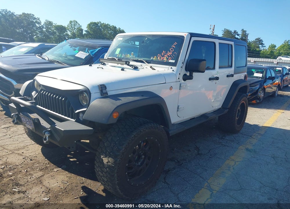 2016 JEEP WRANGLER UNLIMITED SPORT VIN: 1C4BJWDG4GL119856