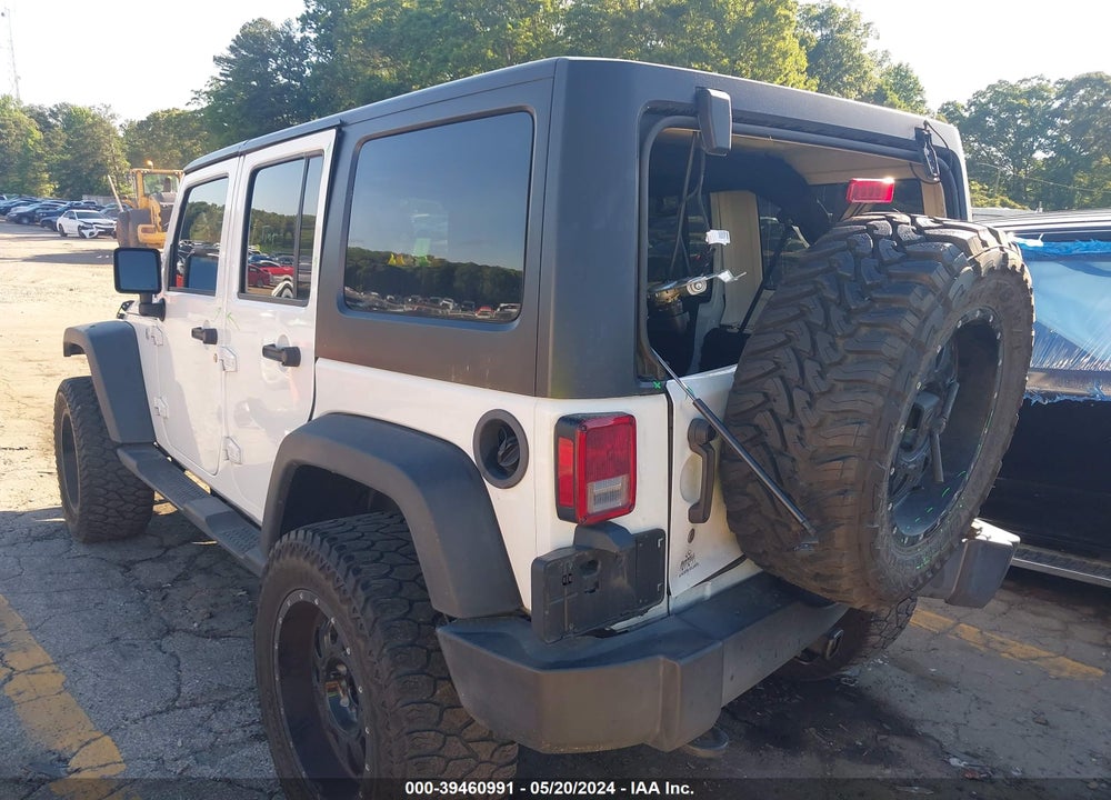 2016 JEEP WRANGLER UNLIMITED SPORT VIN: 1C4BJWDG4GL119856