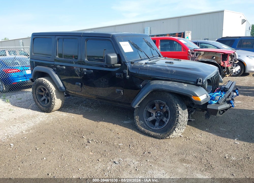 2019 JEEP WRANGLER UNLIMITED SPORT S 4X4 VIN: 1C4HJXDG4KW619040