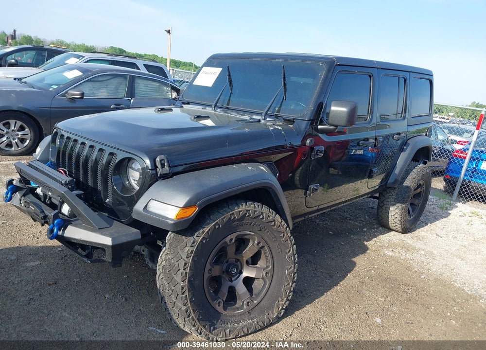 2019 JEEP WRANGLER UNLIMITED SPORT S 4X4 VIN: 1C4HJXDG4KW619040