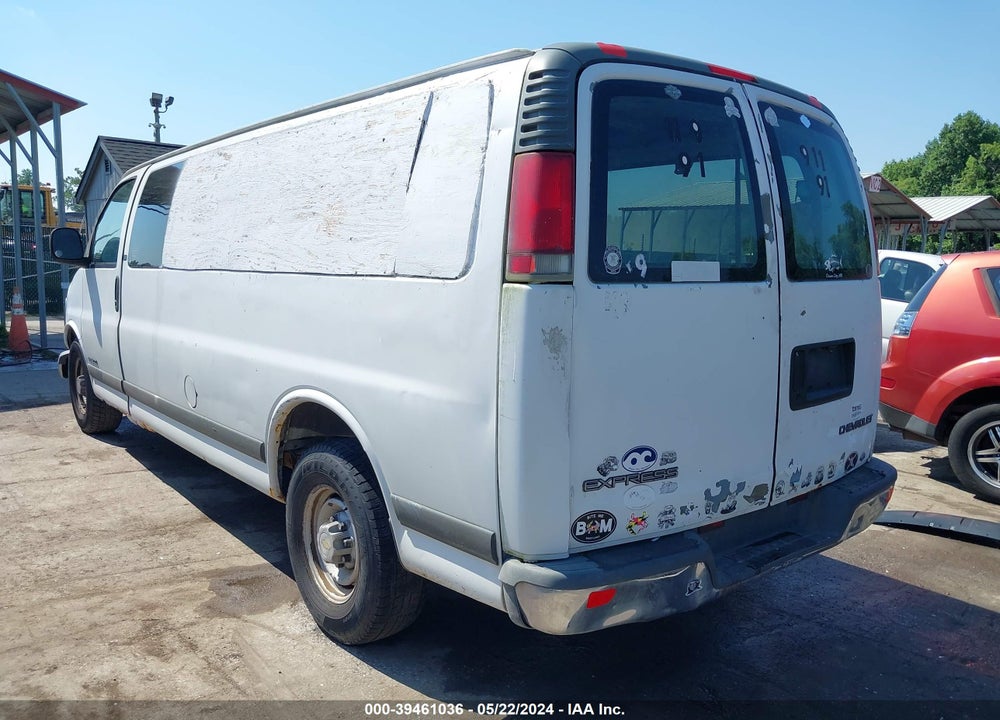 1999 CHEVROLET EXPRESS VIN: 1GAHG39R3X1088735