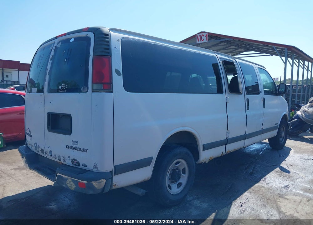 1999 CHEVROLET EXPRESS VIN: 1GAHG39R3X1088735