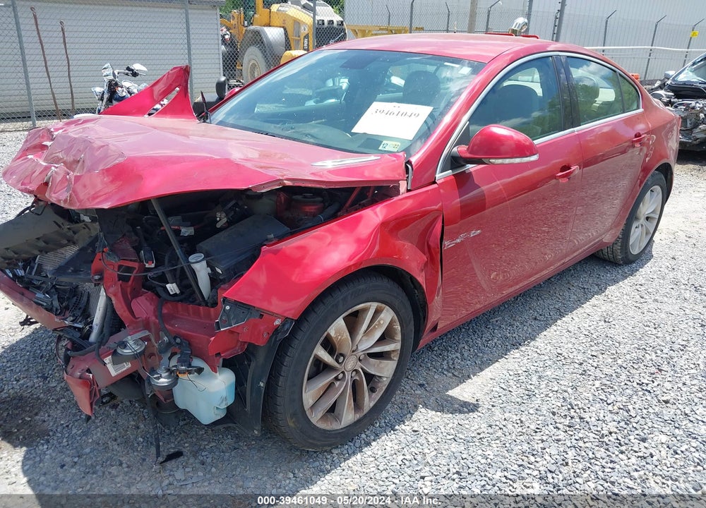 2014 BUICK REGAL TURBO VIN: 2G4GK5EX1E9201040