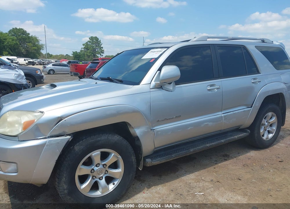 2005 TOYOTA 4RUNNER SR5 SPORT V8 VIN: JTEBT14R550051513