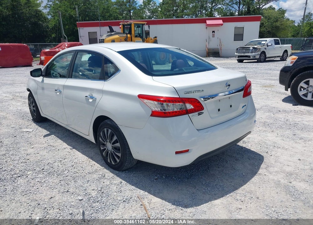 2014 NISSAN SENTRA SV VIN: 3N1AB7AP3EL621104