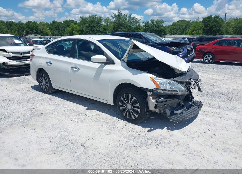 2014 NISSAN SENTRA SV VIN: 3N1AB7AP3EL621104