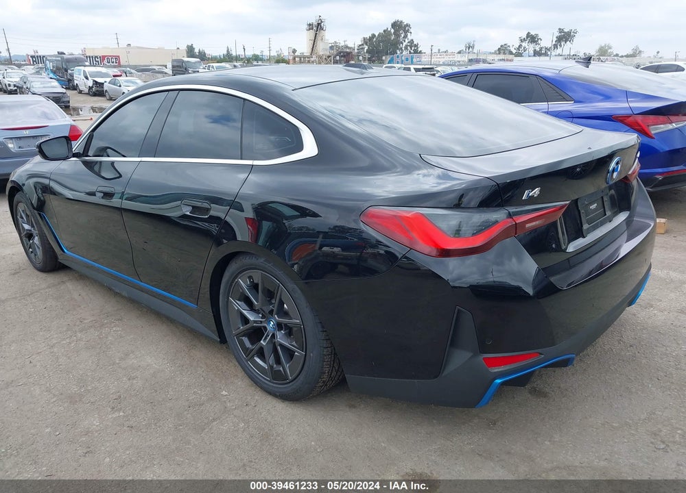 2023 BMW I4 EDRIVE40 VIN: WBY73AW09PFN89333