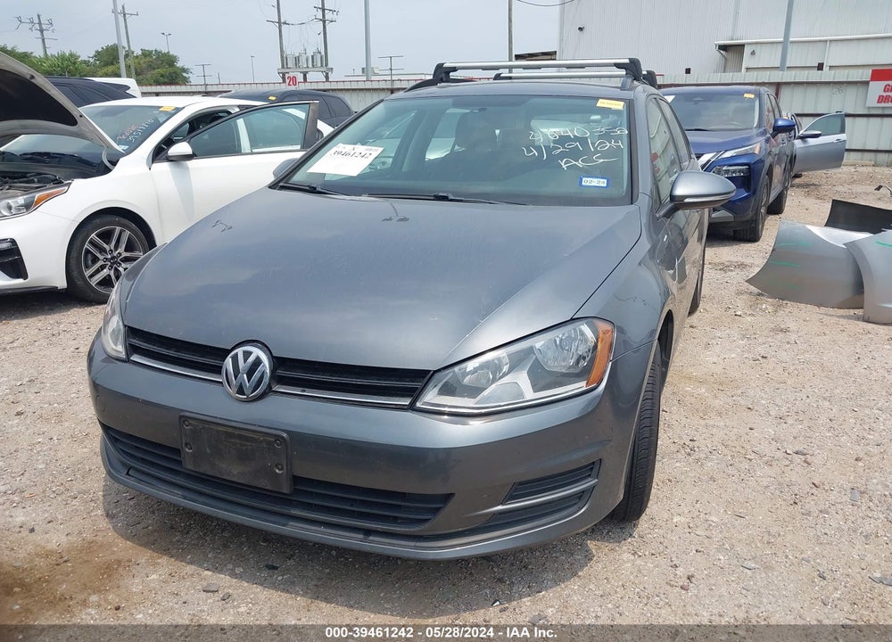 2016 VOLKSWAGEN GOLF SPORTWAGEN TSI S 4-DOOR VIN: 3VWC17AU8GM504353