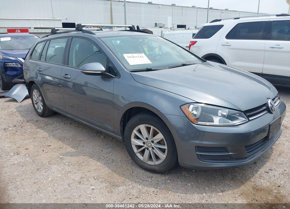 2016 VOLKSWAGEN GOLF SPORTWAGEN TSI S 4-DOOR VIN: 3VWC17AU8GM504353