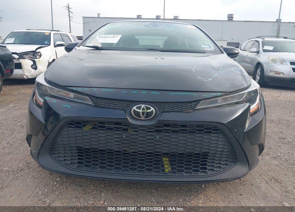 2020 TOYOTA COROLLA LE VIN: 5YFEPRAE6LP118824