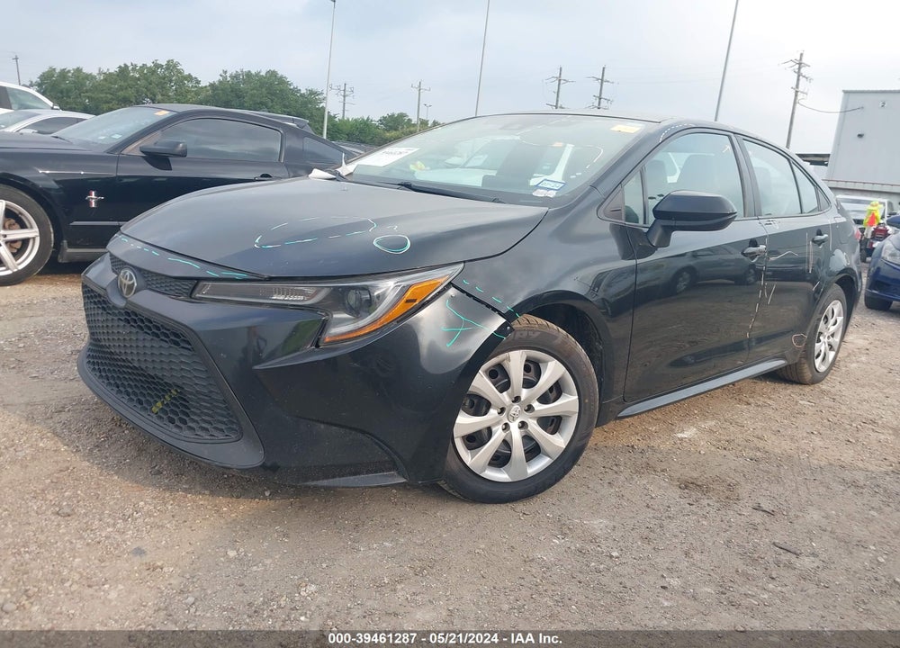 2020 TOYOTA COROLLA LE VIN: 5YFEPRAE6LP118824