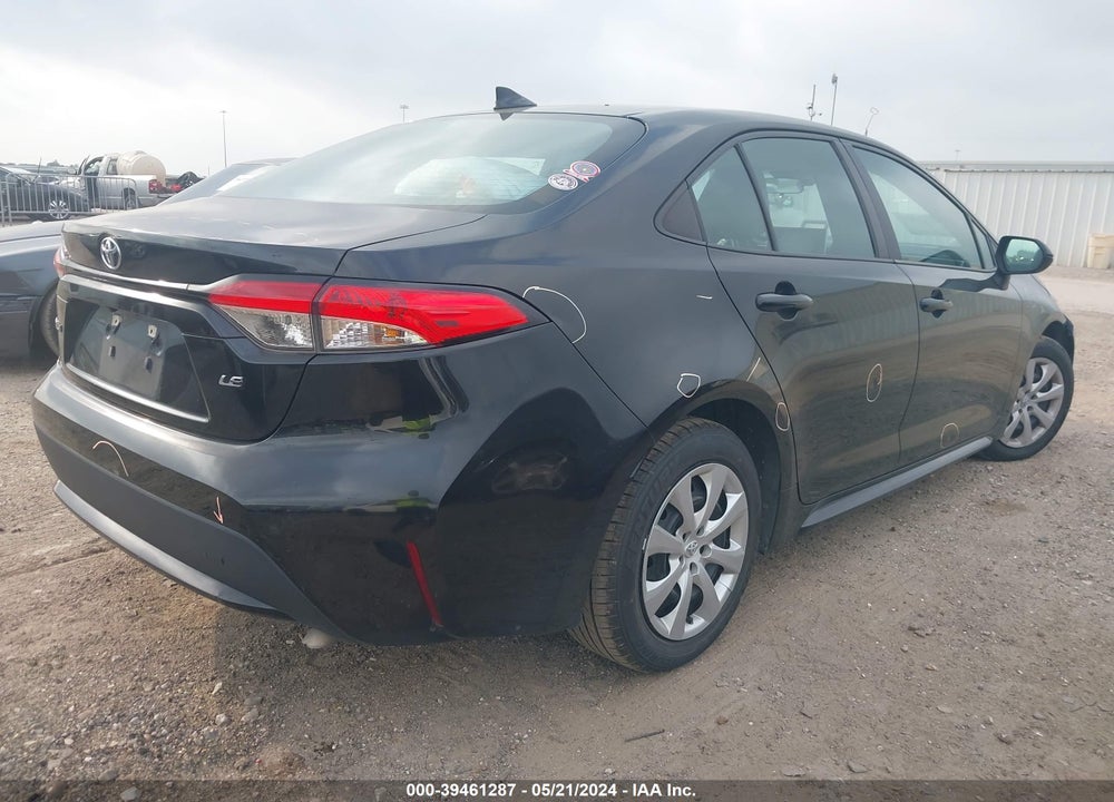 2020 TOYOTA COROLLA LE VIN: 5YFEPRAE6LP118824