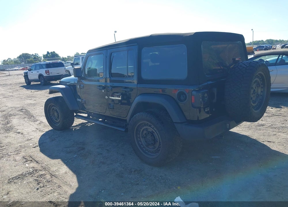 2020 JEEP WRANGLER UNLIMITED SPORT S 4X4 VIN: 1C4HJXDG2LW240717