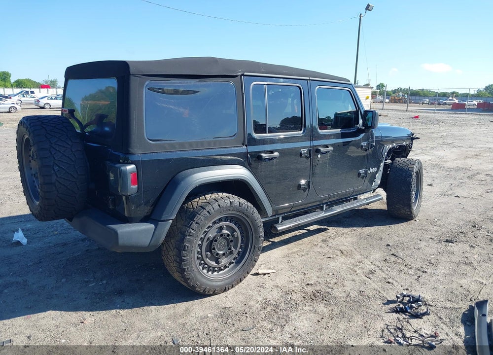 2020 JEEP WRANGLER UNLIMITED SPORT S 4X4 VIN: 1C4HJXDG2LW240717