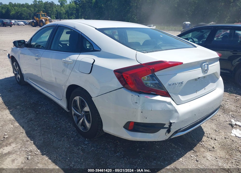 2020 HONDA CIVIC LX VIN: 2HGFC2F64LH592299