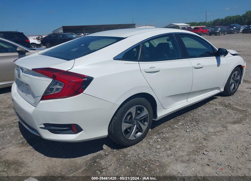 2020 HONDA CIVIC LX VIN: 2HGFC2F64LH592299