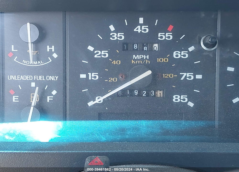 1992 FORD RANGER SUPER CAB VIN: 1FTCR15T6NPA01132
