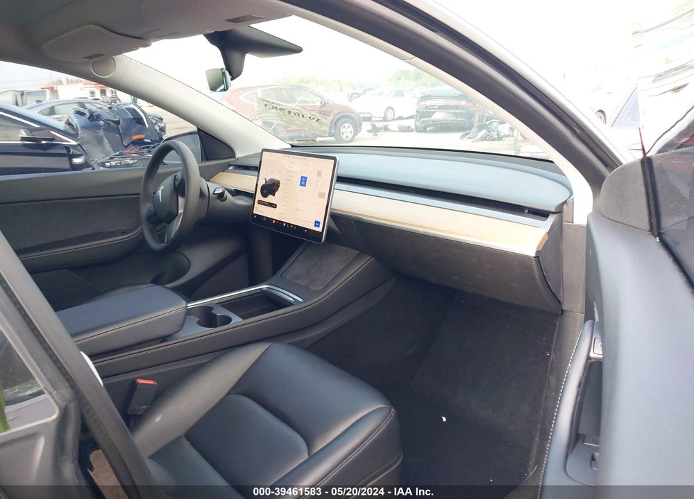 2021 TESLA MODEL Y LONG RANGE DUAL MOTOR ALL-WHEEL DRIVE VIN: 5YJYGAEE4MF250356