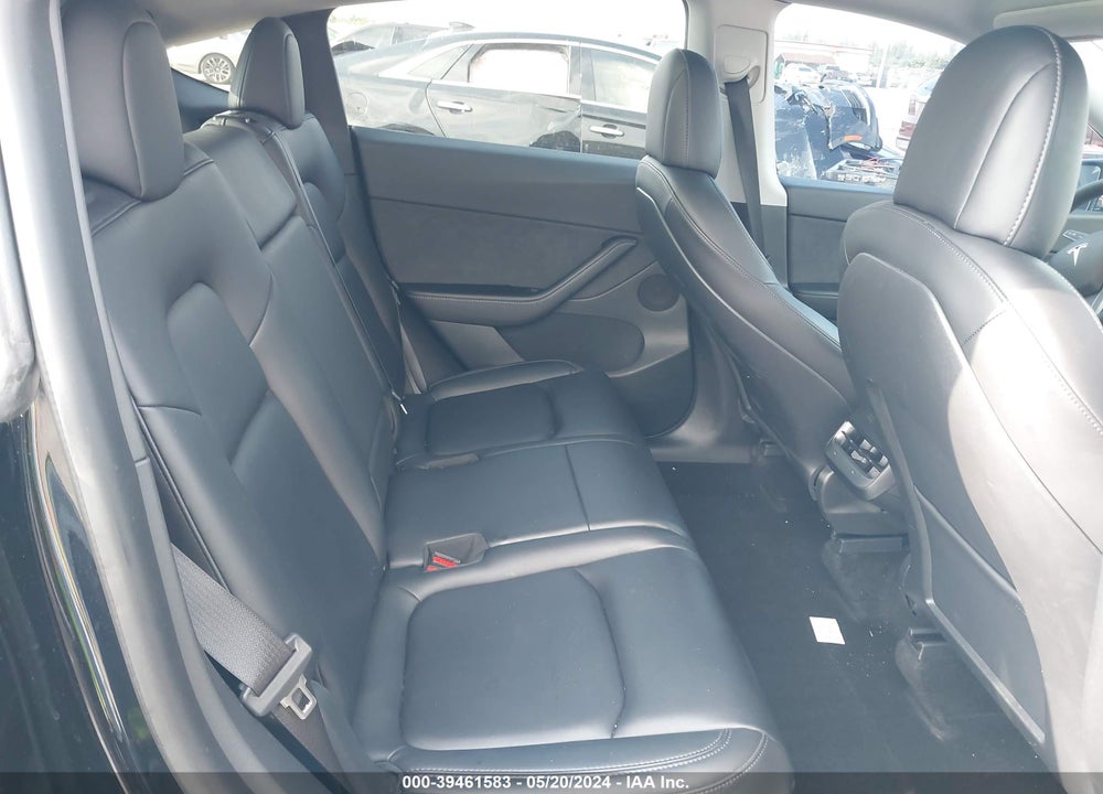 2021 TESLA MODEL Y LONG RANGE DUAL MOTOR ALL-WHEEL DRIVE VIN: 5YJYGAEE4MF250356
