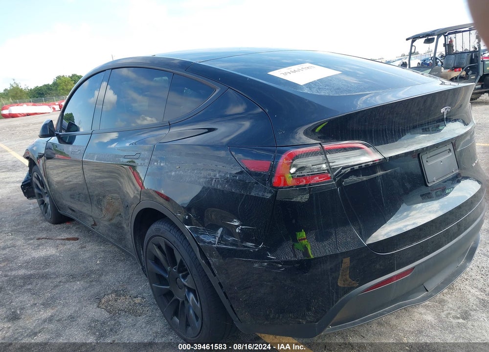 2021 TESLA MODEL Y LONG RANGE DUAL MOTOR ALL-WHEEL DRIVE VIN: 5YJYGAEE4MF250356