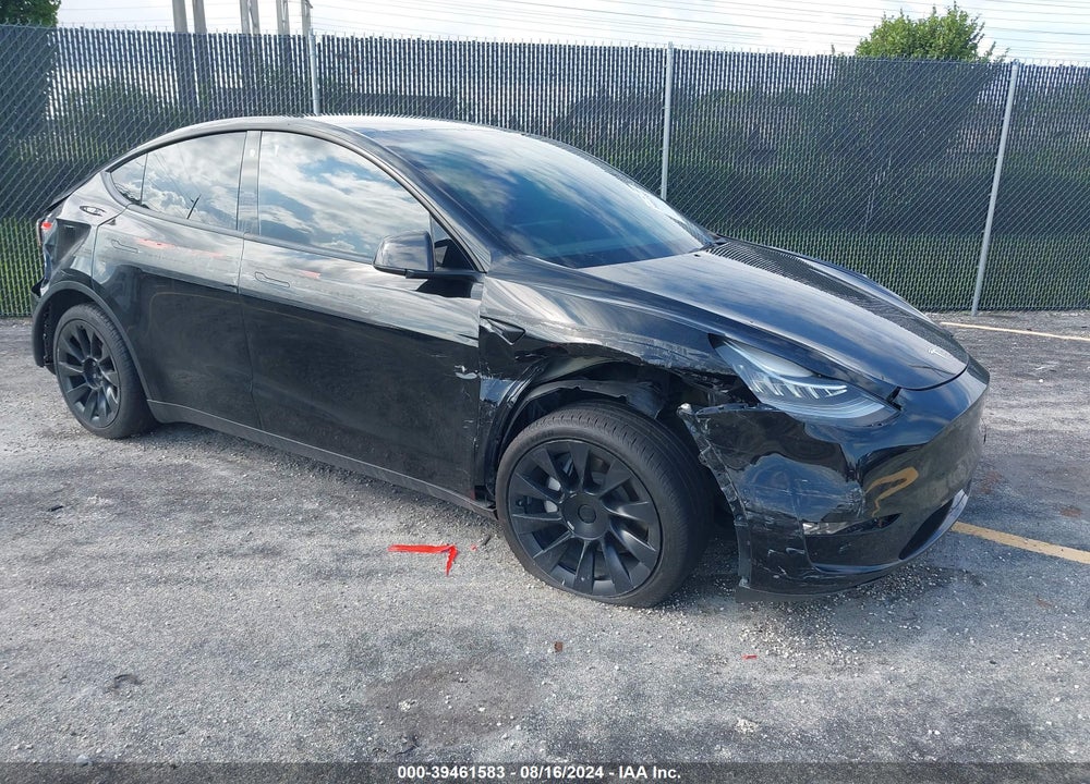 2021 TESLA MODEL Y LONG RANGE DUAL MOTOR ALL-WHEEL DRIVE VIN: 5YJYGAEE4MF250356