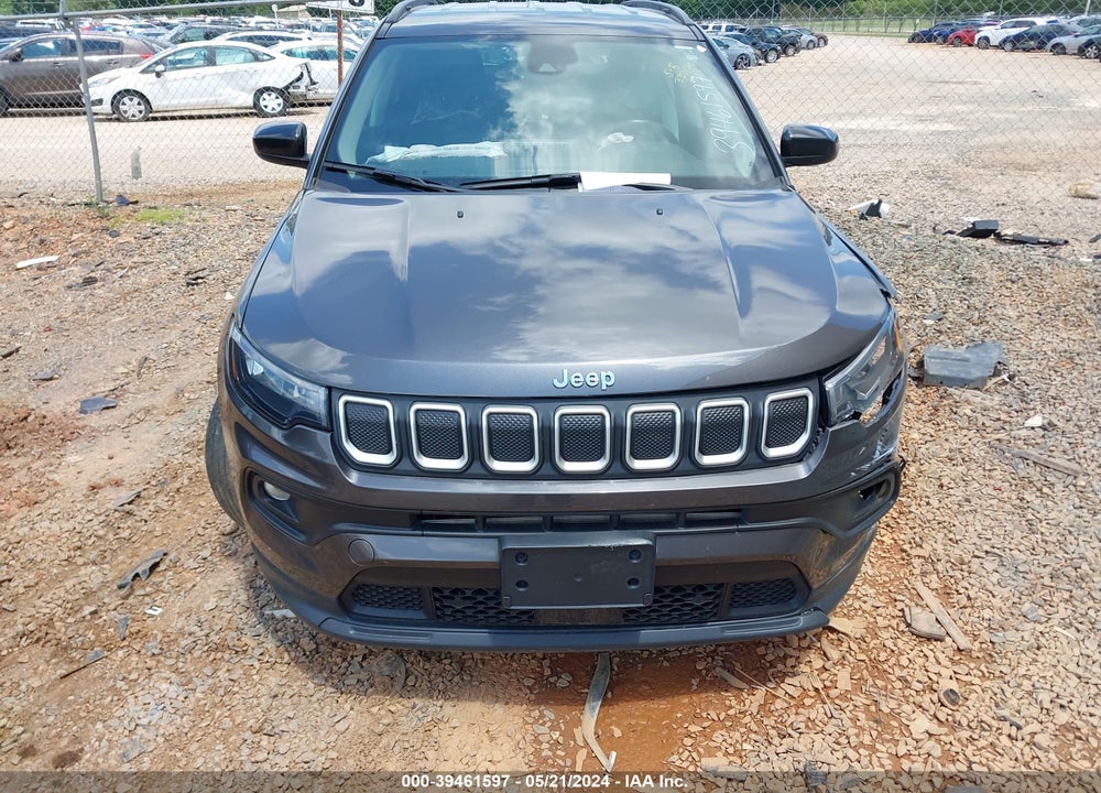 2022 JEEP COMPASS LATITUDE FWD VIN: 3C4NJCBB9NT140013