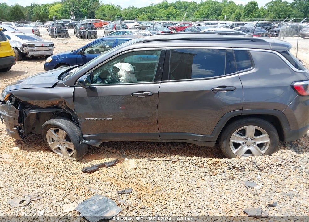 2022 JEEP COMPASS LATITUDE FWD VIN: 3C4NJCBB9NT140013